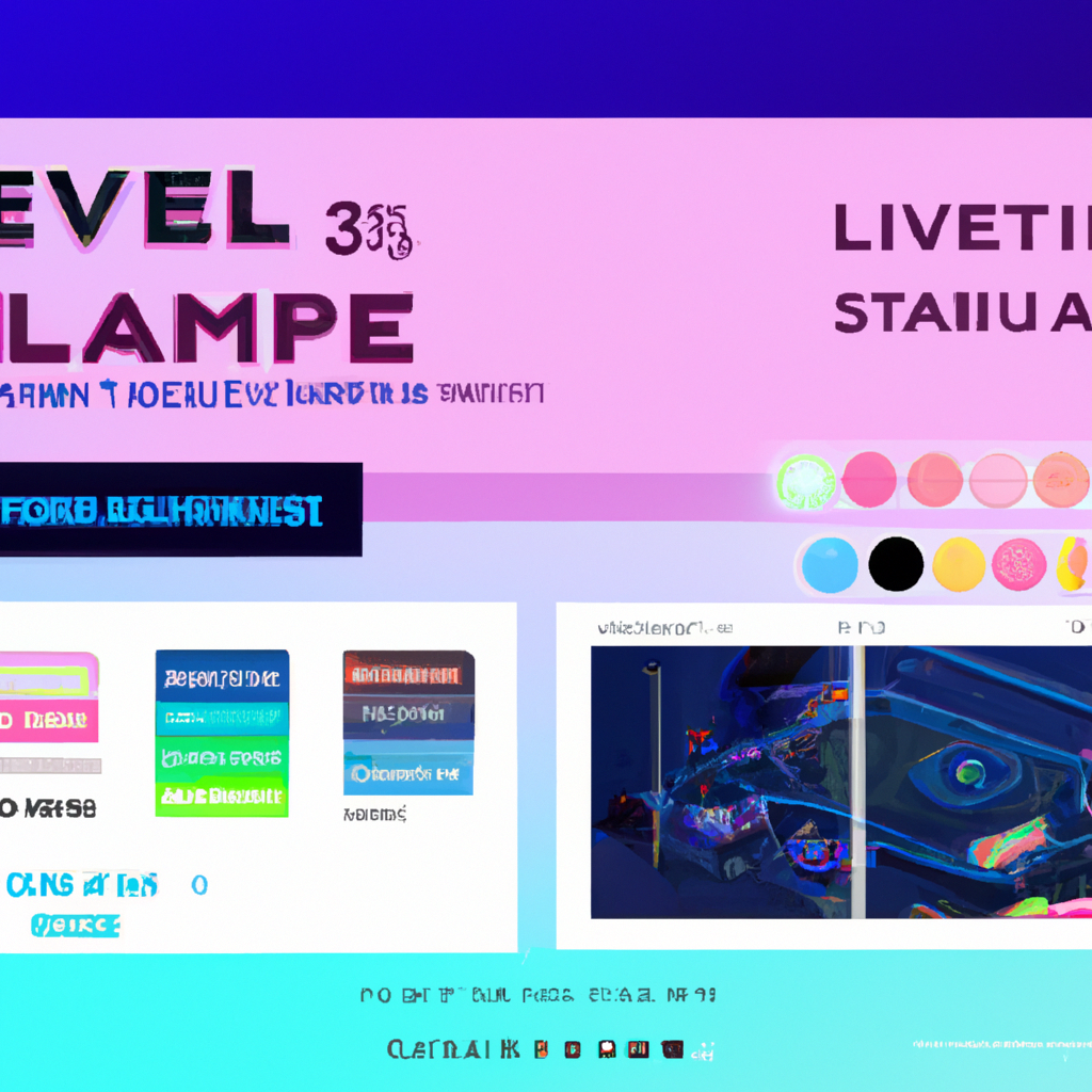Level remix editor with pastel UI